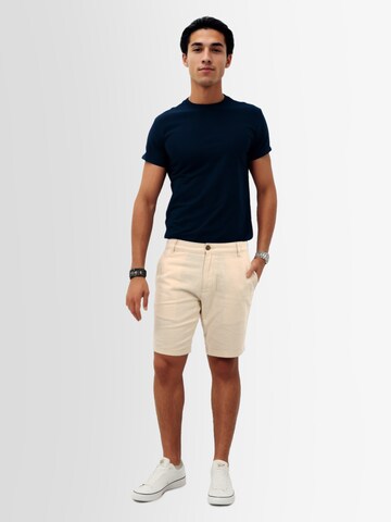 Regular Pantalon INDICODE en beige