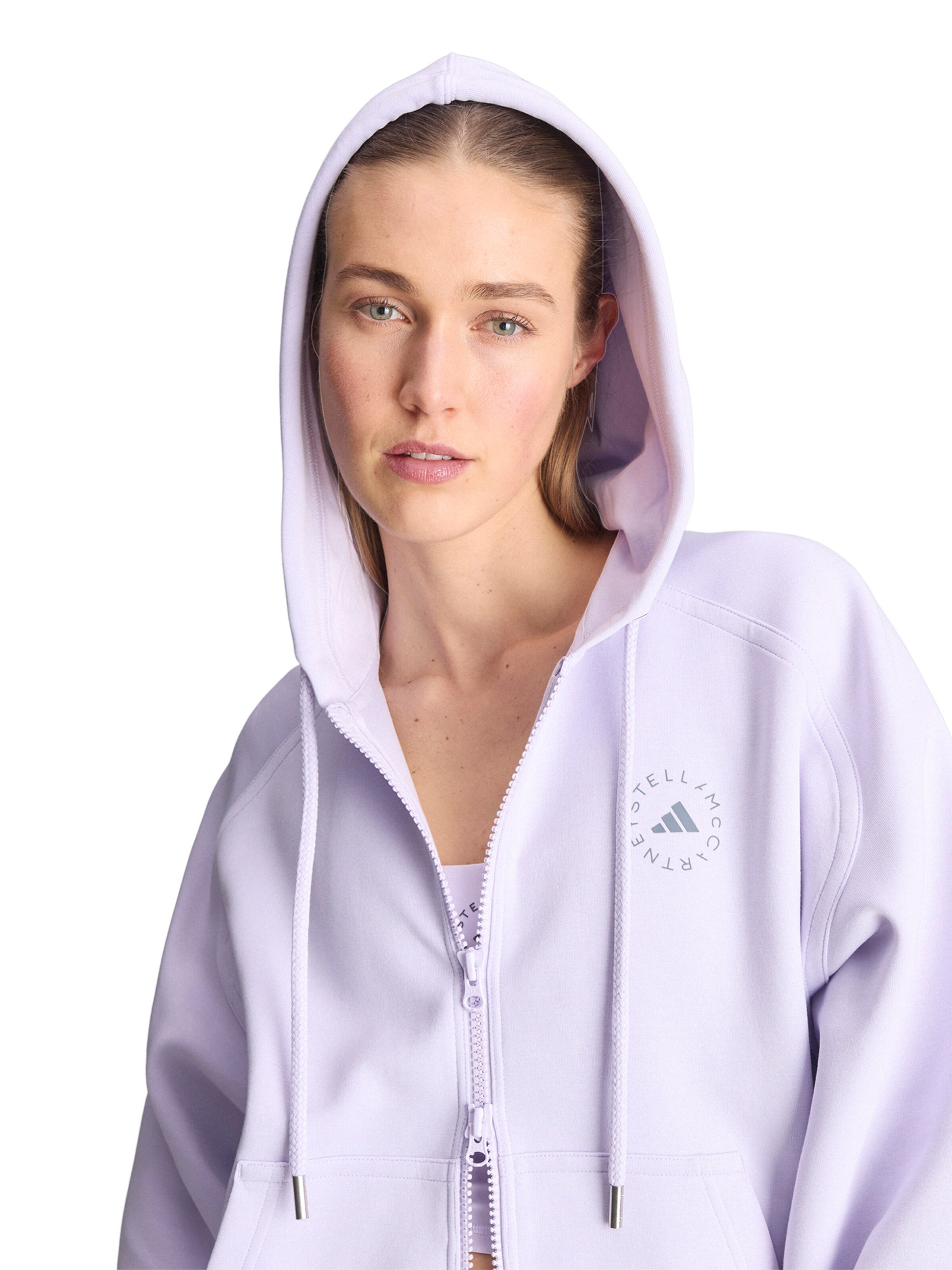 Bluză cu fermoar sport de la ADIDAS BY STELLA MCCARTNEY pe mov