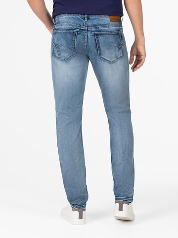 TIMEZONE Regular Jeans 'Eduardo' in Blau