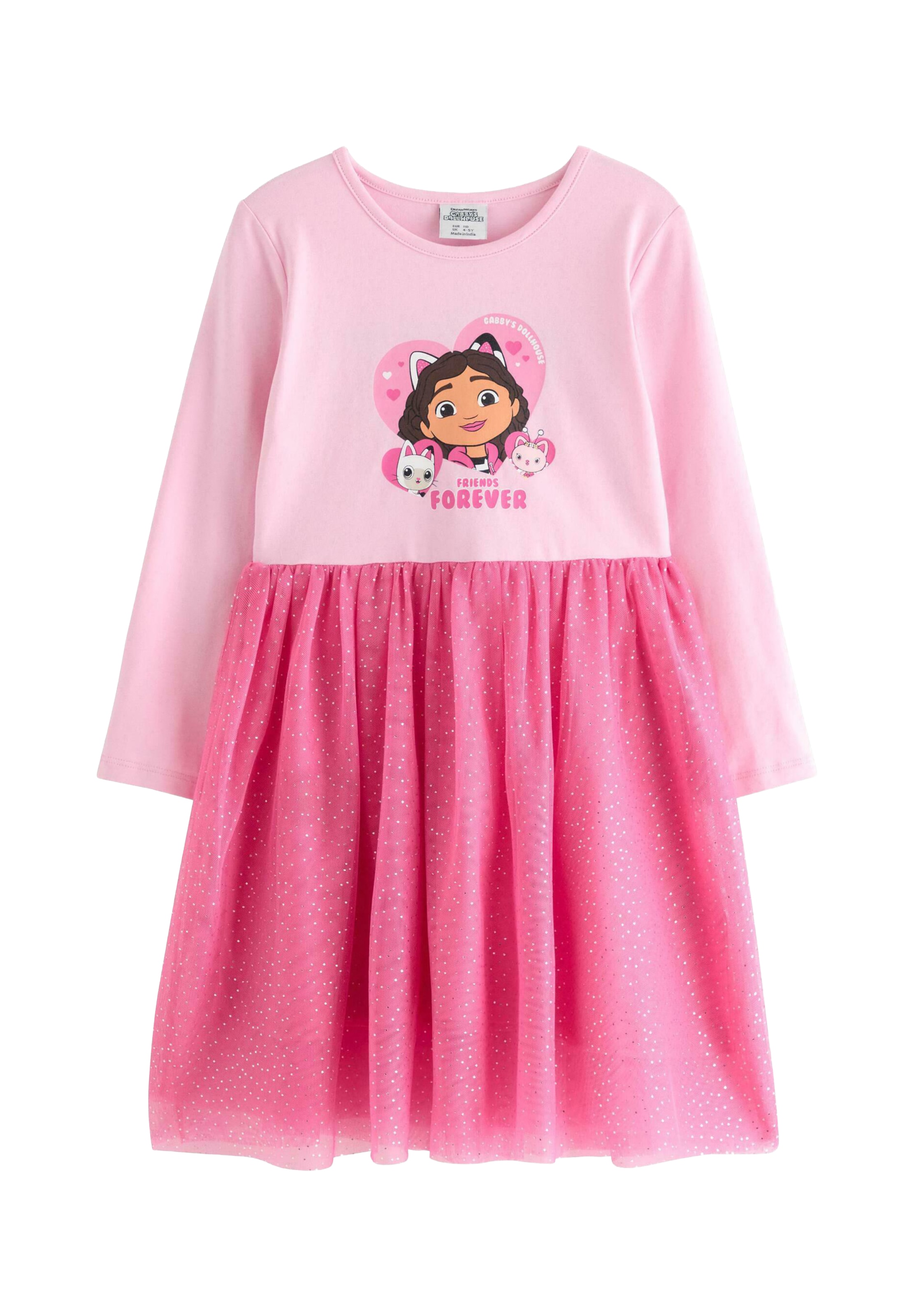 Lindex Kleid 'Gabbys Dol' in Pink: Vorderseite