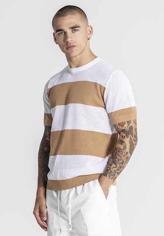 T-Shirt Gianni Kavanagh en blanc : devant