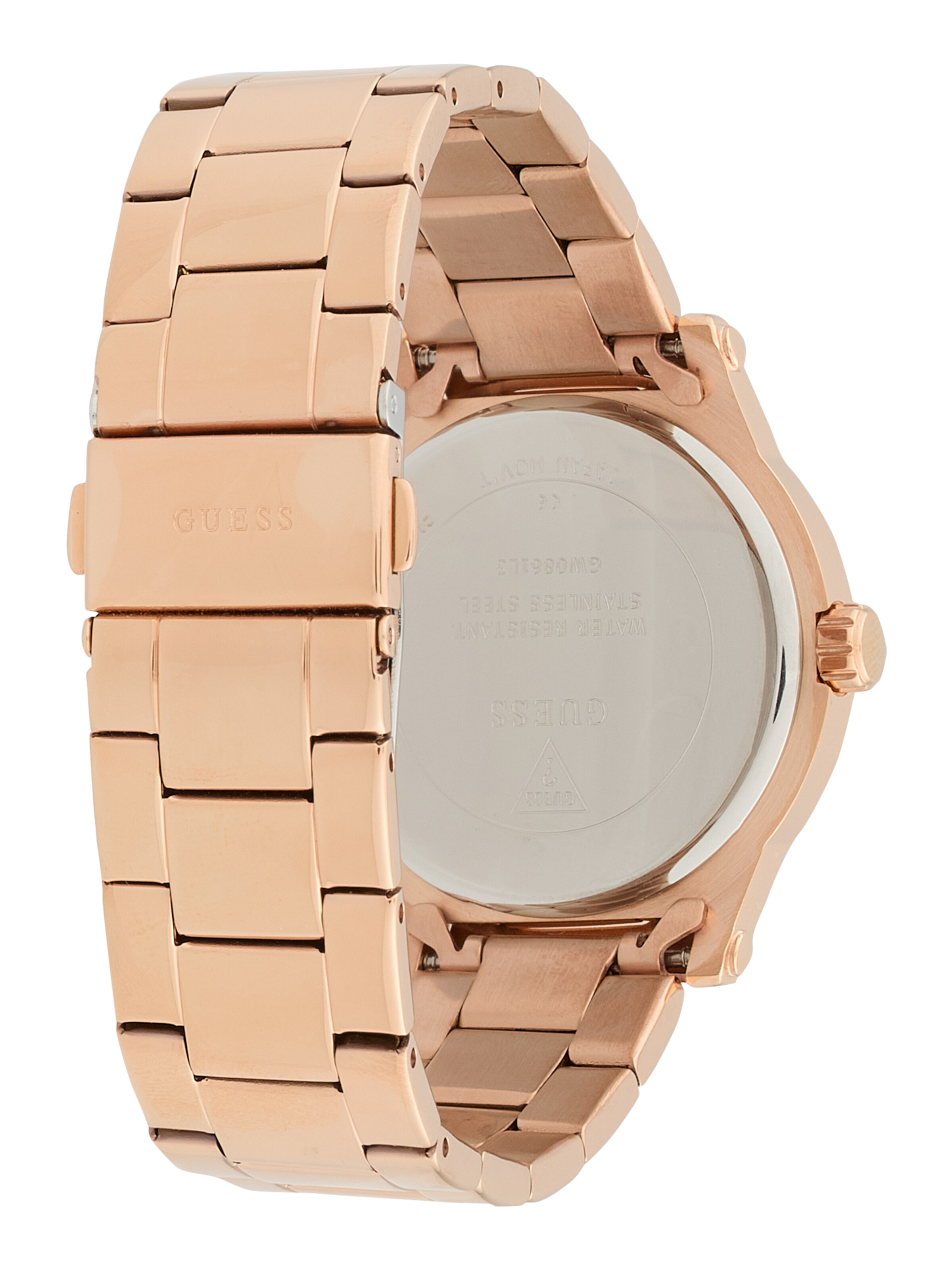 GUESS Zegarek analogowy w kolorze złoty