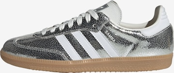 ADIDAS ORIGINALS Низкие кроссовки 'Samba' в Серебристый: спереди