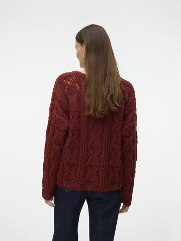 VERO MODA Pullover 'VMNewerin' i brun