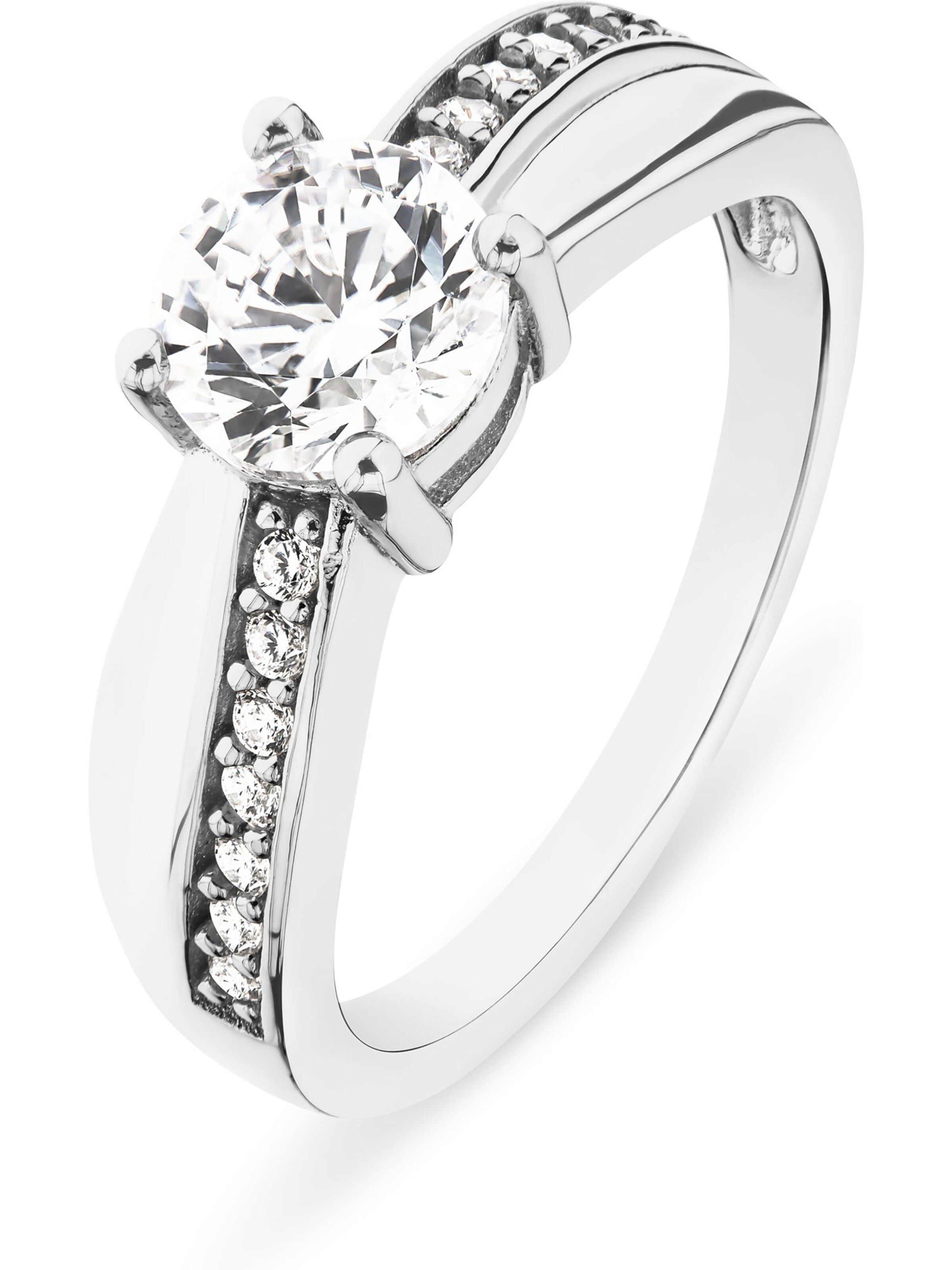 FAVS Ring in Silber: Vorderseite