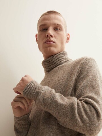 TOM TAILOR Sweater in Brown