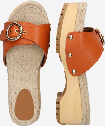 Mule 'VIVIANE' See by Chloé en orange