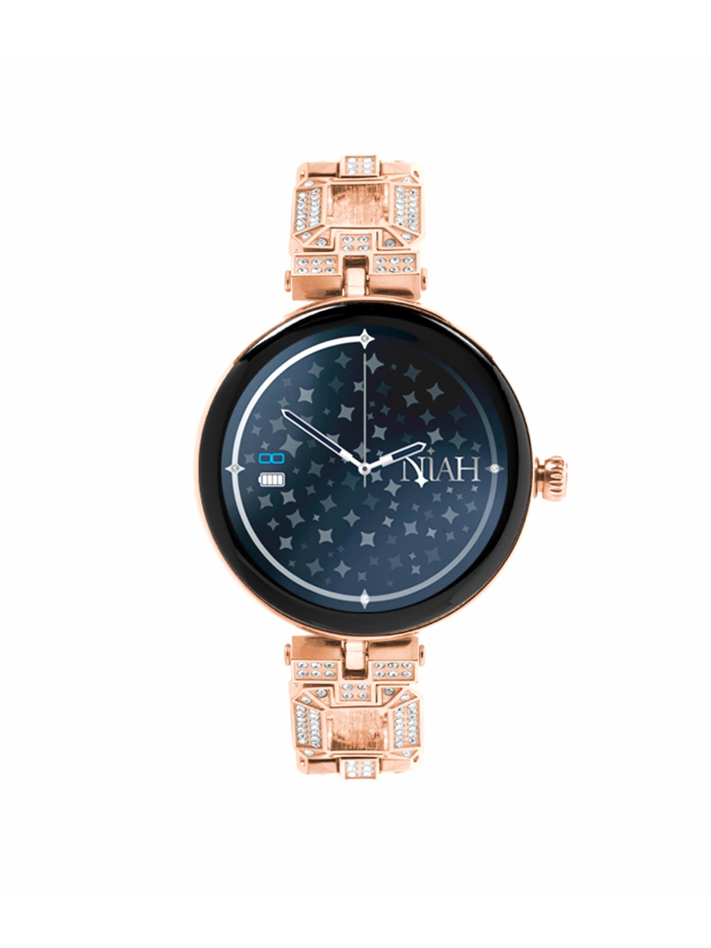 Techmade Digital Watch 'Lyra Grande' in Gold: front