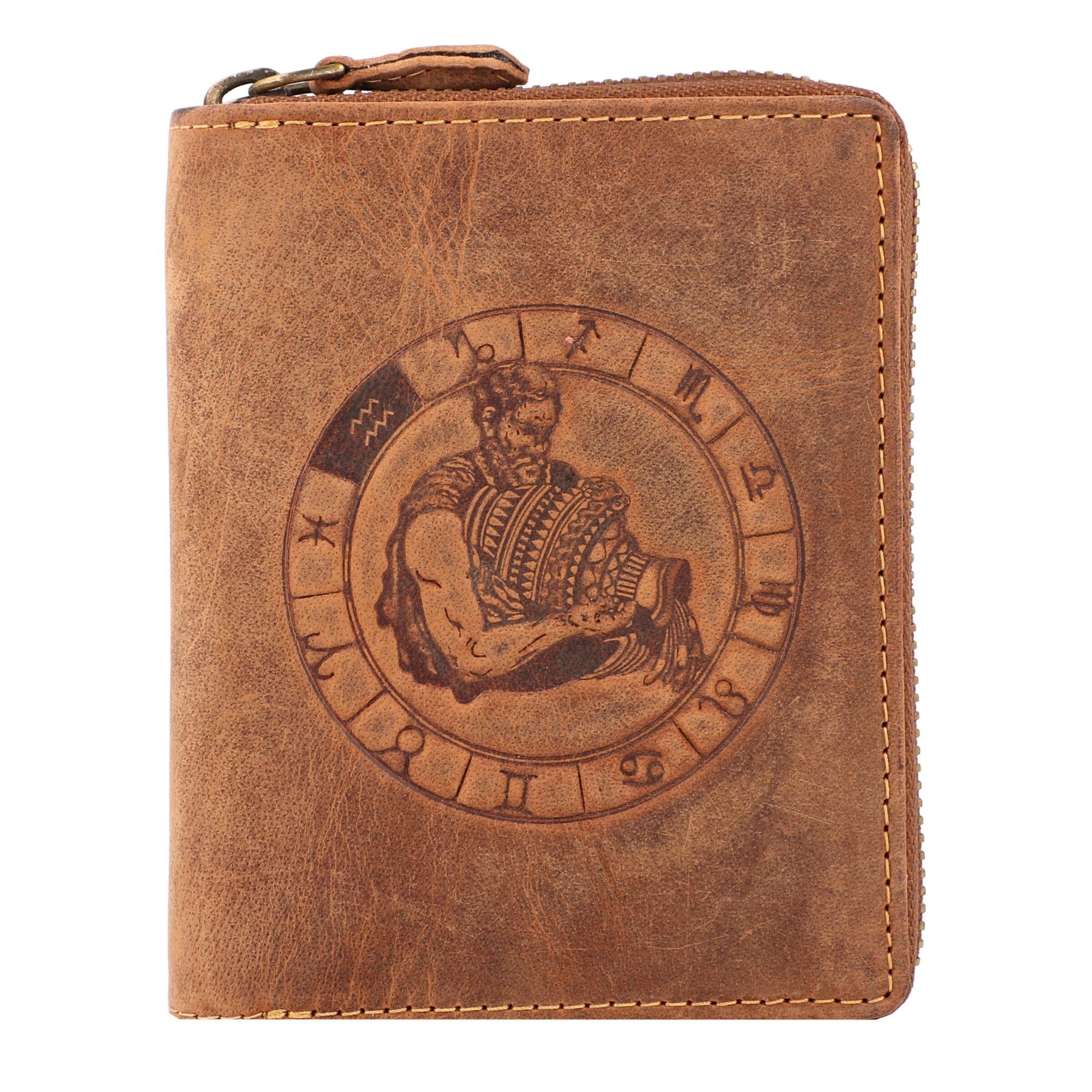 Portamonete di GREENBURRY in marrone