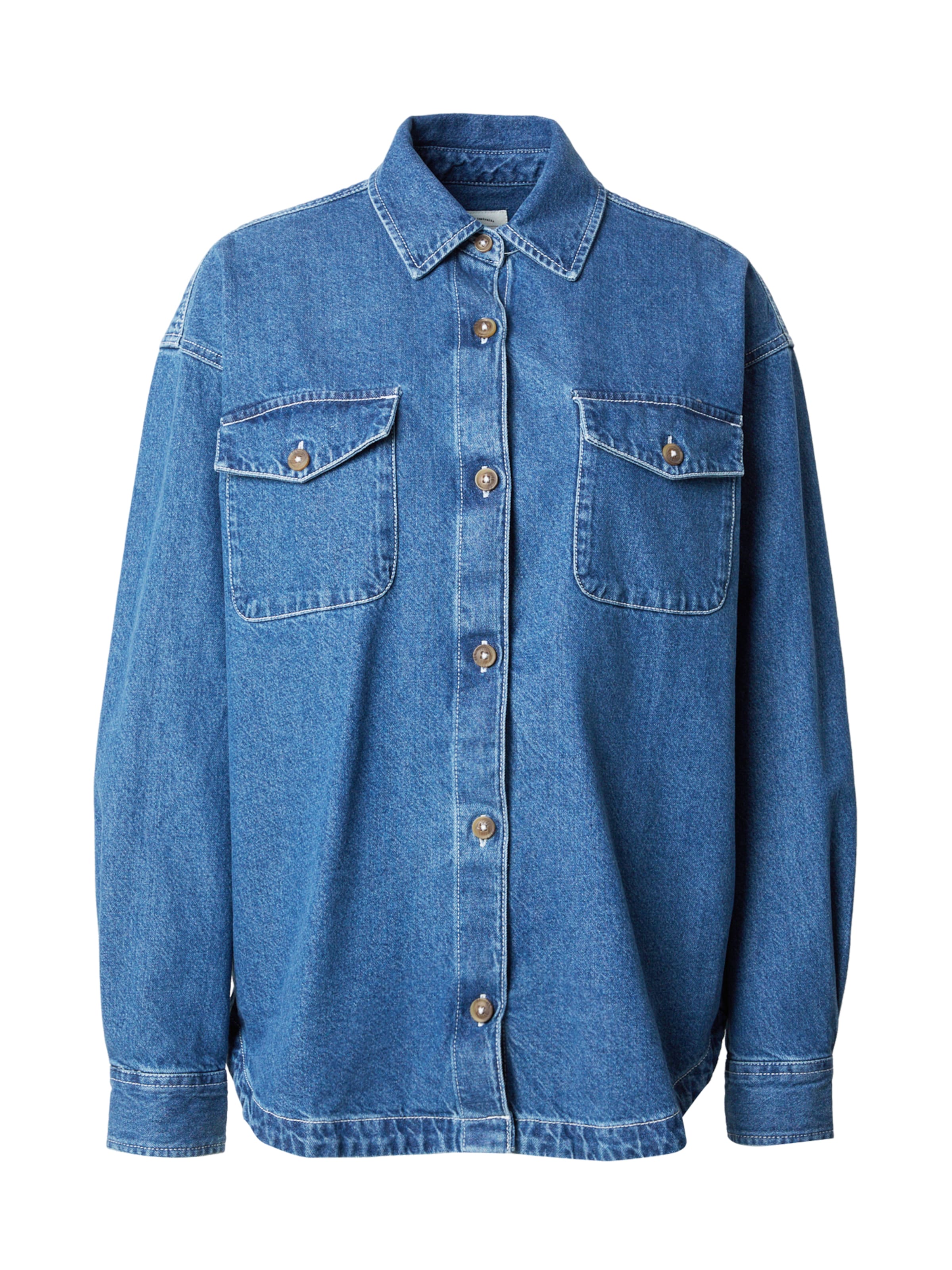 BILLABONG Funkční halenka 'Fadeaway' – modrá: přední strana