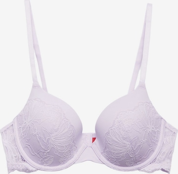 ESPRIT T-shirt Bra in Purple: front