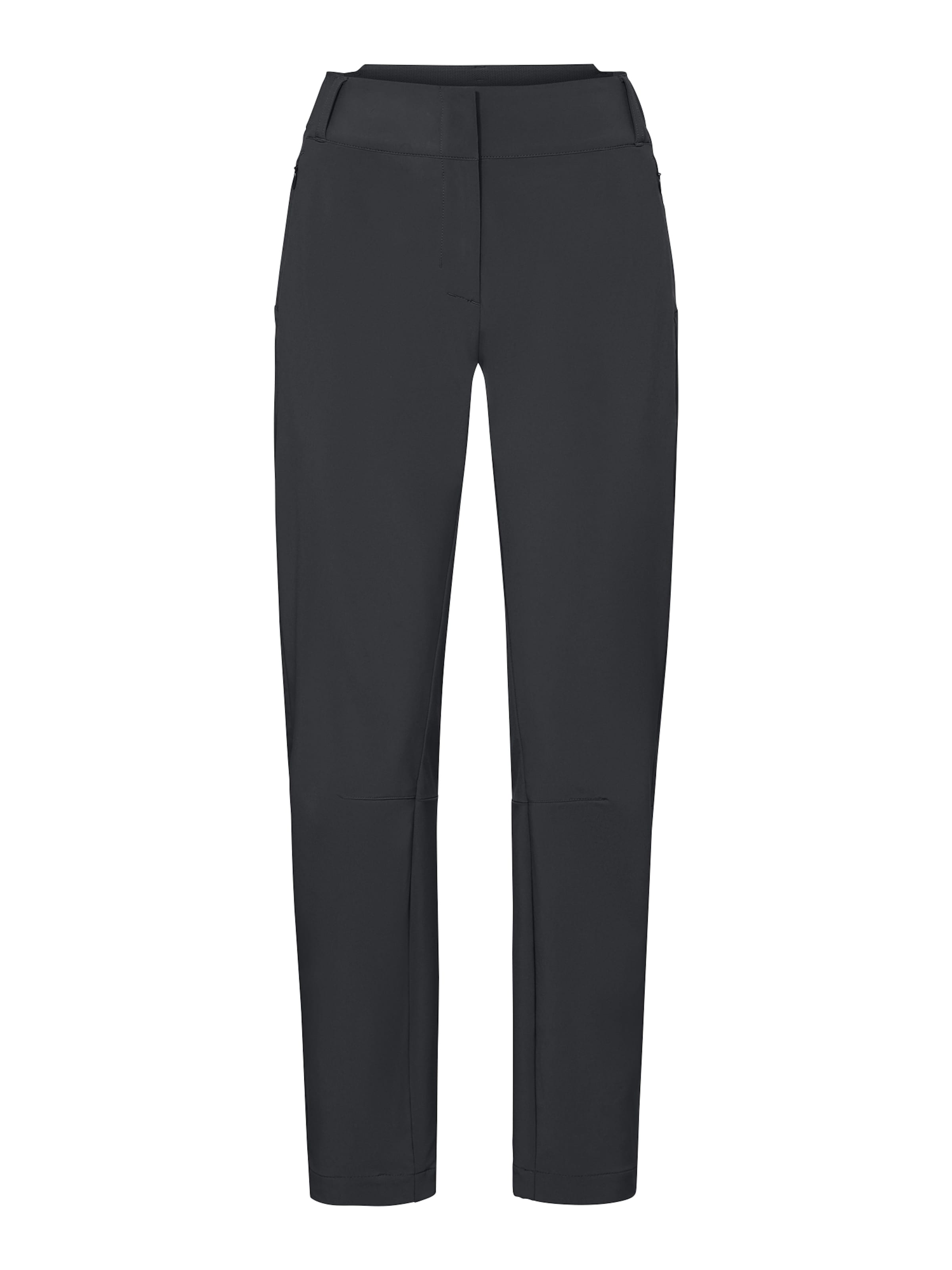 VAUDE Outdoor trousers in Black: front