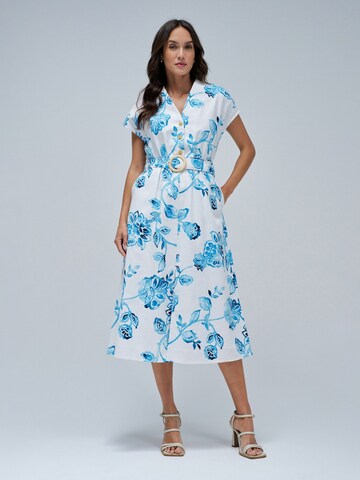 Salsa Jeans Jurk in Blauw: voorkant