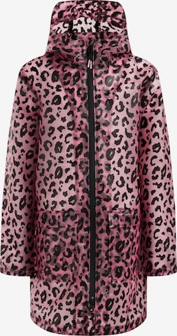 Manteau WE Fashion en rose : devant