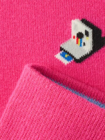 Von Jungfeld Socks 'RETRO ICONS' in Pink
