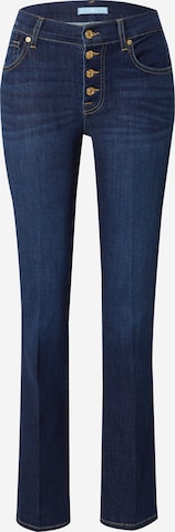 7 for all mankind Bootcut Jeans in Blauw: voorkant