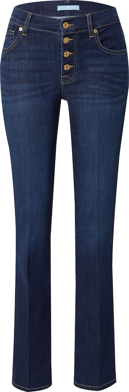 7 for all mankind Bootcut Jeans in Dunkelblau