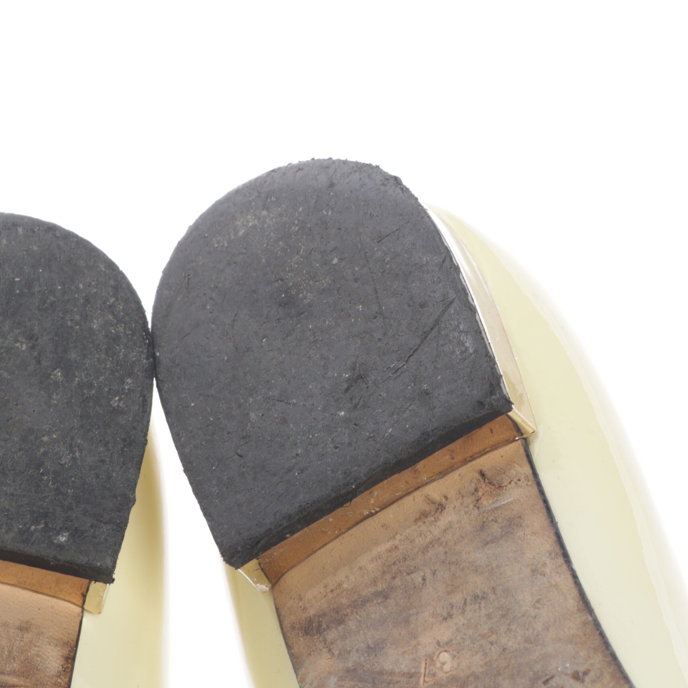 Elisabetta Franchi Flats & Loafers in 37 in Yellow