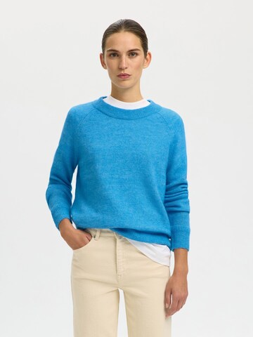SELECTED Pullover in Blau