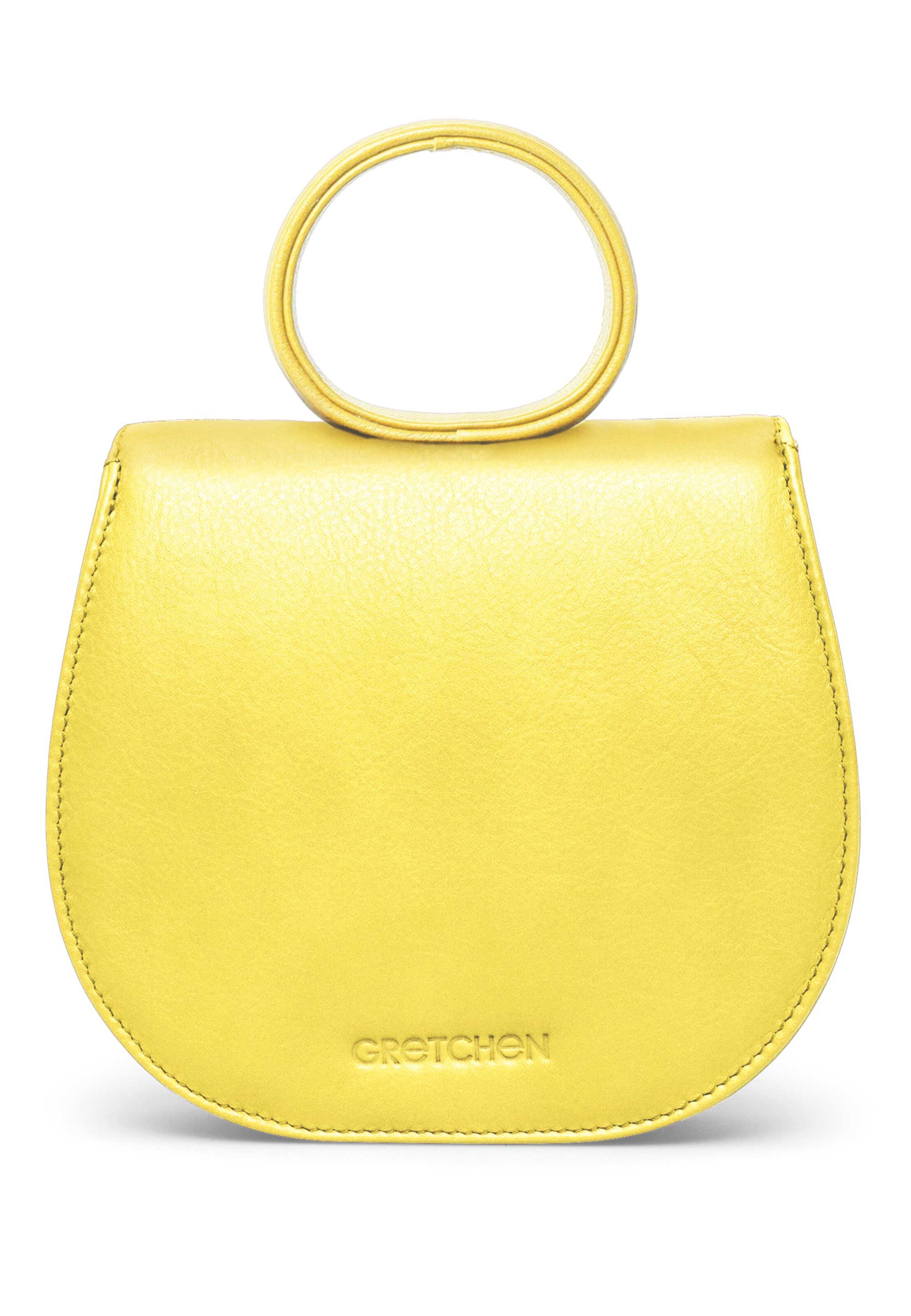 Gretchen Shoulder Bag 'Ebony Mini Loop Bag' in Yellow