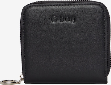O bag Brieftasche Mit Kartenfächern O half wally basilea in Schwarz: Vorderseite