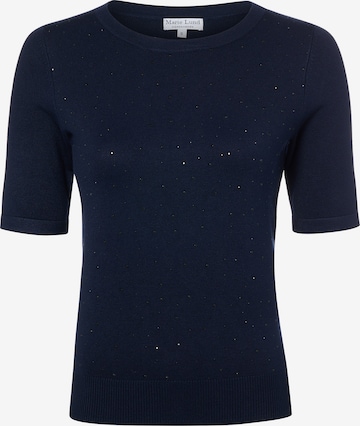 Pull-over Marie Lund en bleu : devant