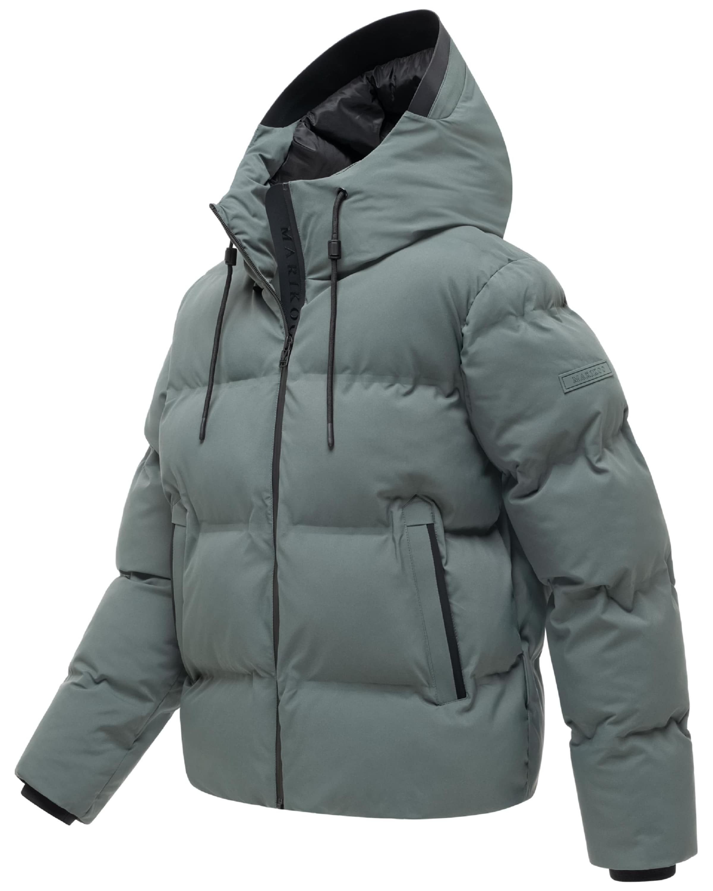 MARIKOO Winterjas 'Paddie 16' in Groen