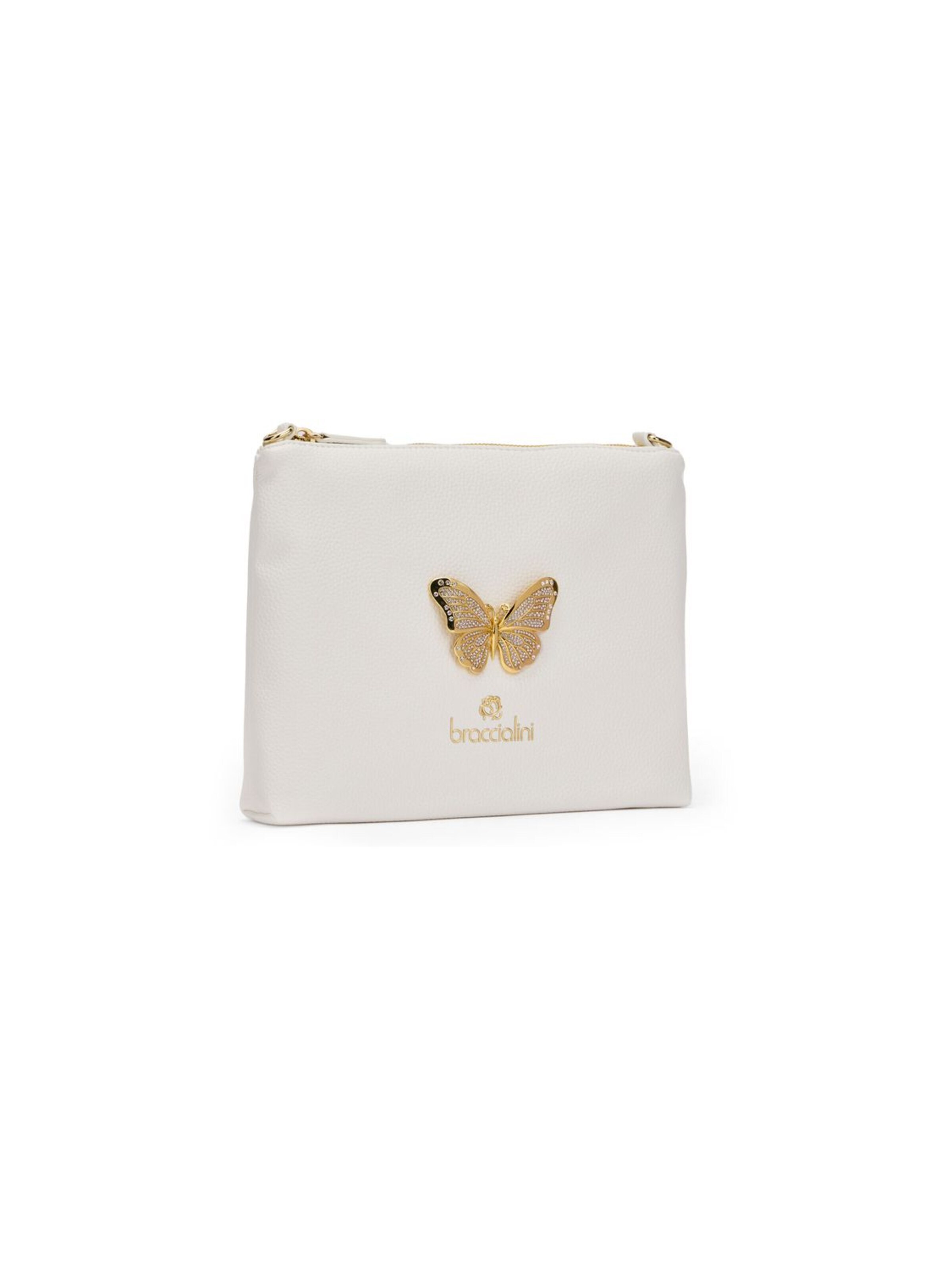 Braccialini Handbag 'Beth Jewels' in White