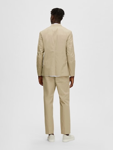 SELECTED HOMME Regular fit Suit Jacket 'Loik' in Beige