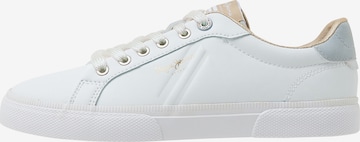 Pepe Jeans Sneakers laag 'Kenton Flag' in Wit: voorkant