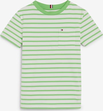 TOMMY HILFIGER - Camiseta 'Breton' en verde: frente