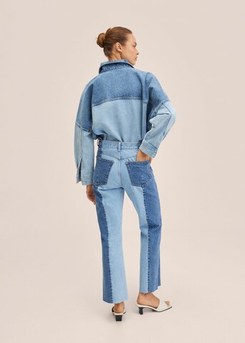 MANGO Regular Jeans 'Vibeke' in Blauw