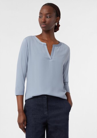 COMMA Blouse in Blauw: voorkant