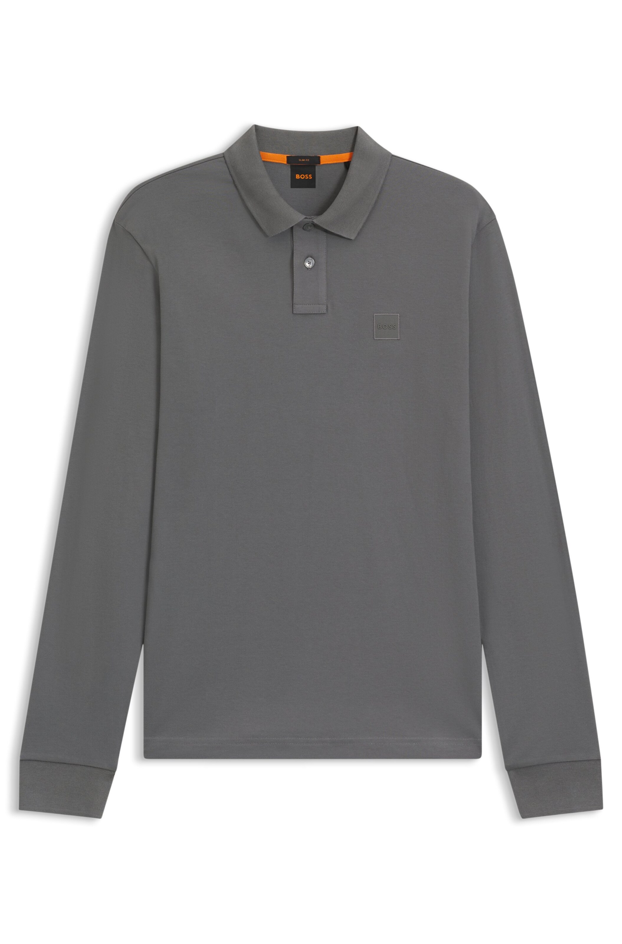 BOSS Poloshirt 'Passerby' in Grau: Vorderseite