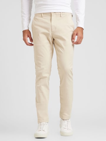 TOMMY HILFIGER Slim fit Chino Pants 'BLEECKER ESSENTIAL' in Beige: front