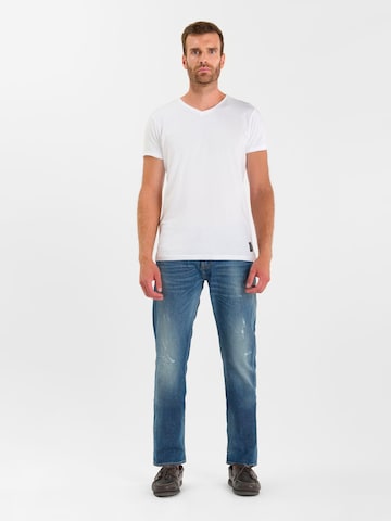 Le Temps Des Cerises Regular Jeans in Blauw