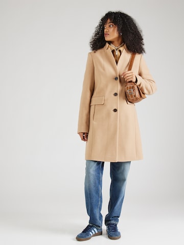 Manteau mi-saison COMMA en beige : devant