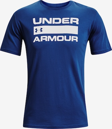 UNDER ARMOUR Performance shirt 'Team Issue' in Blue: front