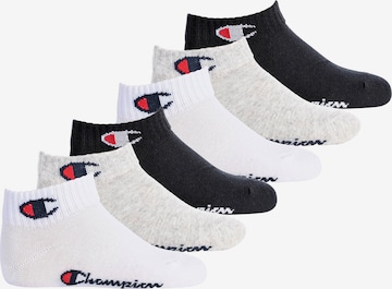 Champion Authentic Athletic Apparel Athletic Socks in Grey: front