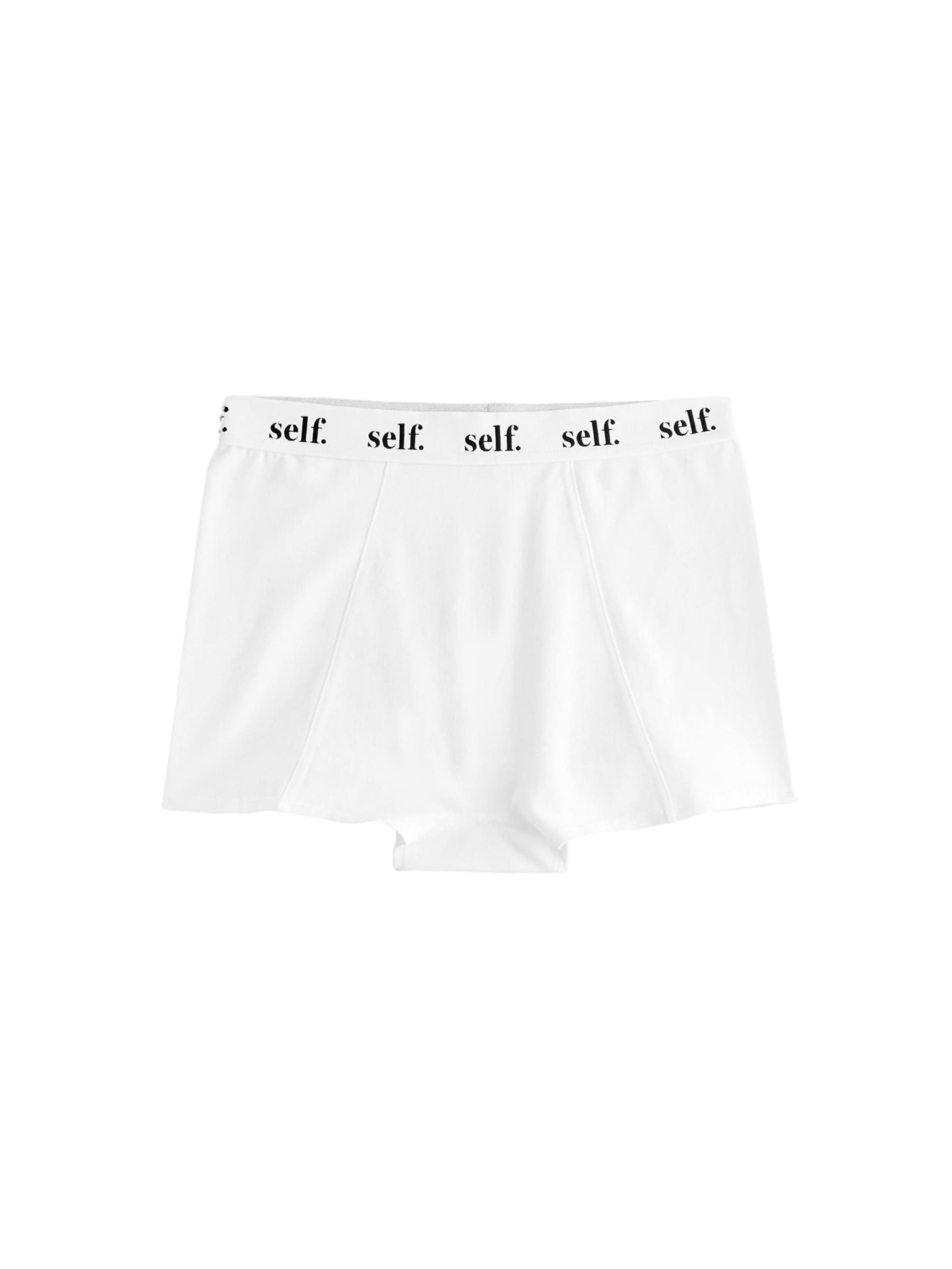 self. Panty in Weiß: Vorderseite
