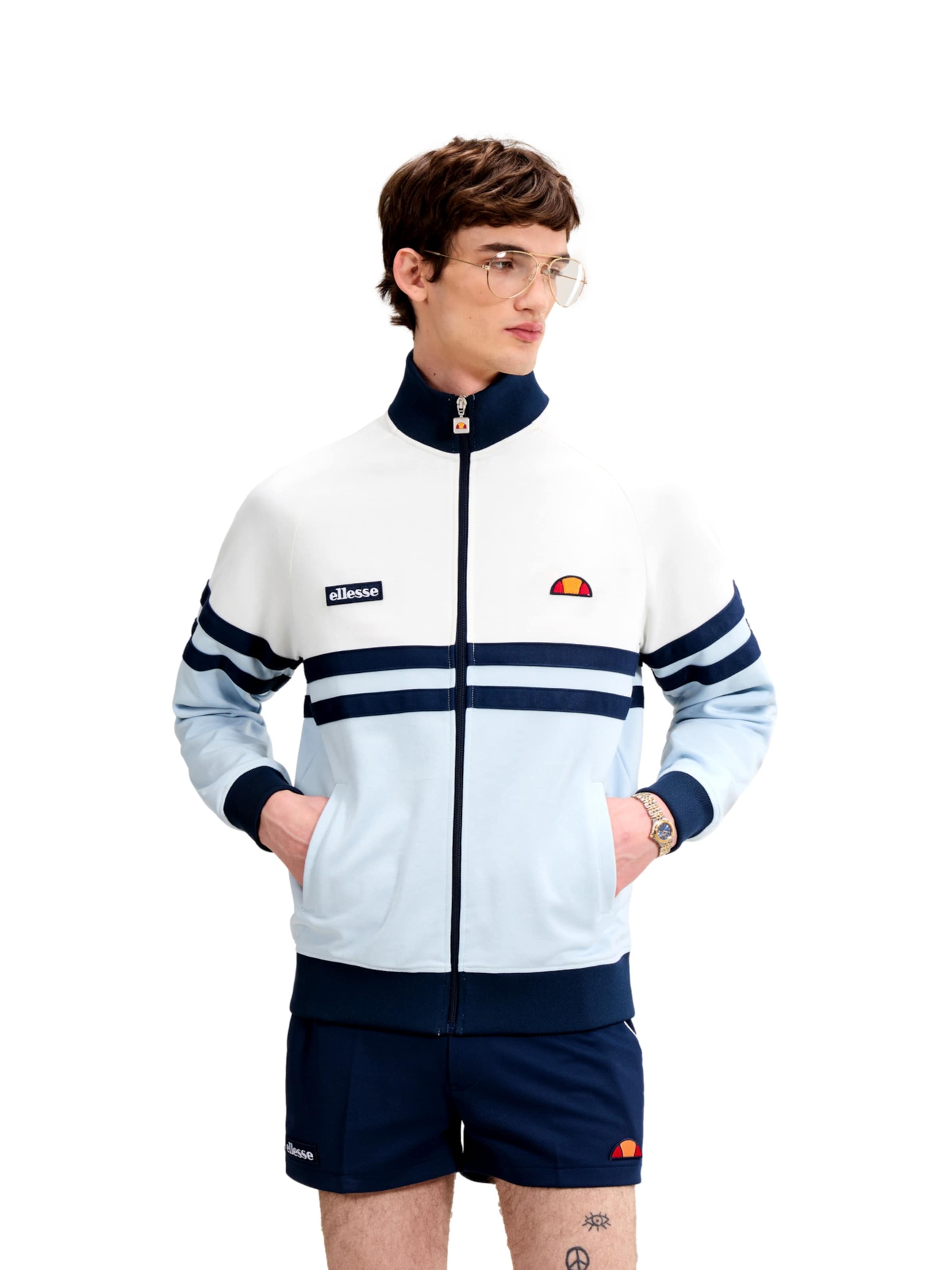 Giacca di felpa di ELLESSE in blu: frontale