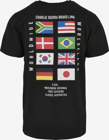 Cayler & Sons T-Shirt 'Sierra Bravo' in Schwarz