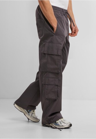 Wide Leg Pantalon cargo Pequs en noir