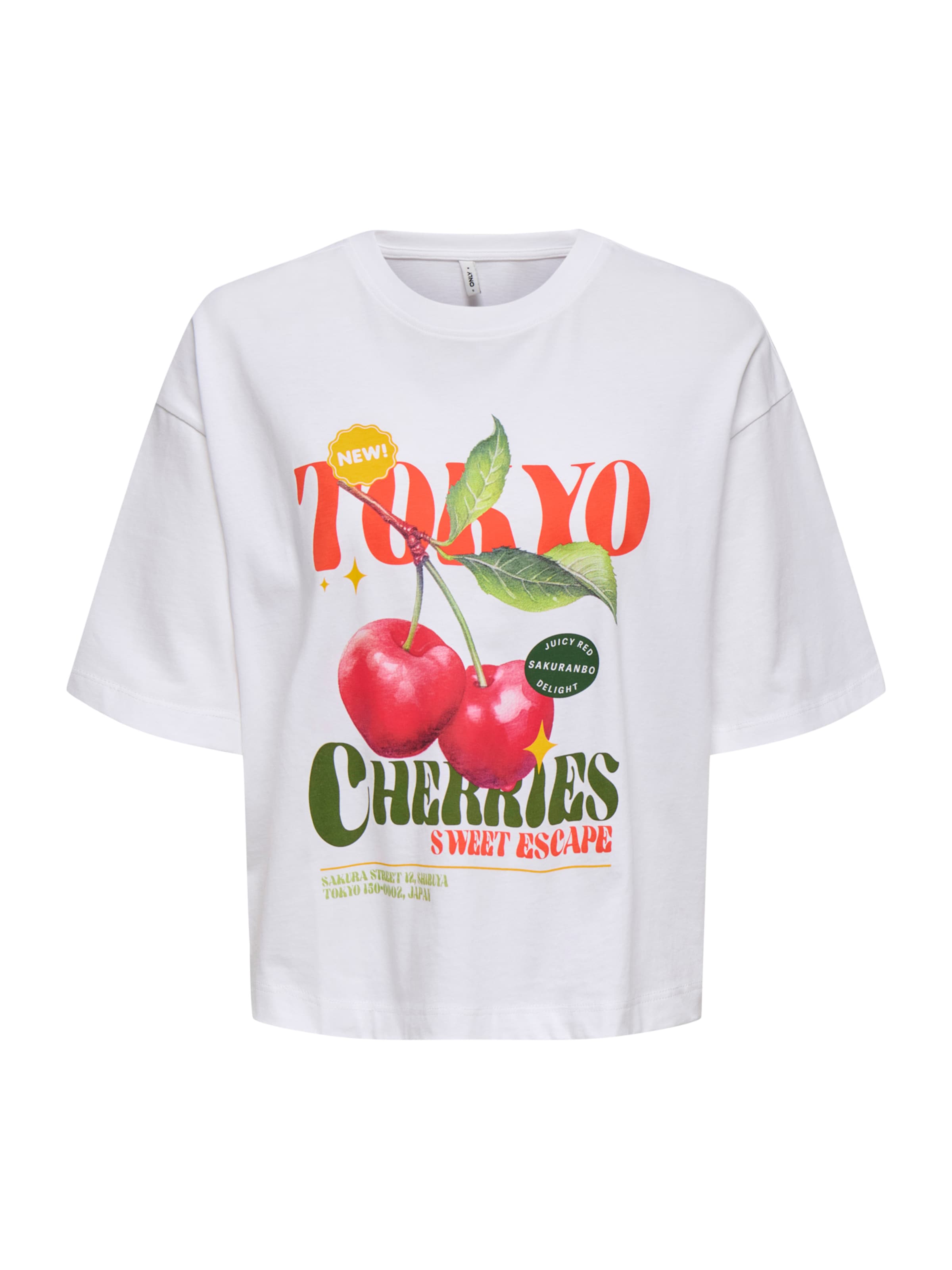 ONLY Shirt 'ONLJOSSI' in White: front