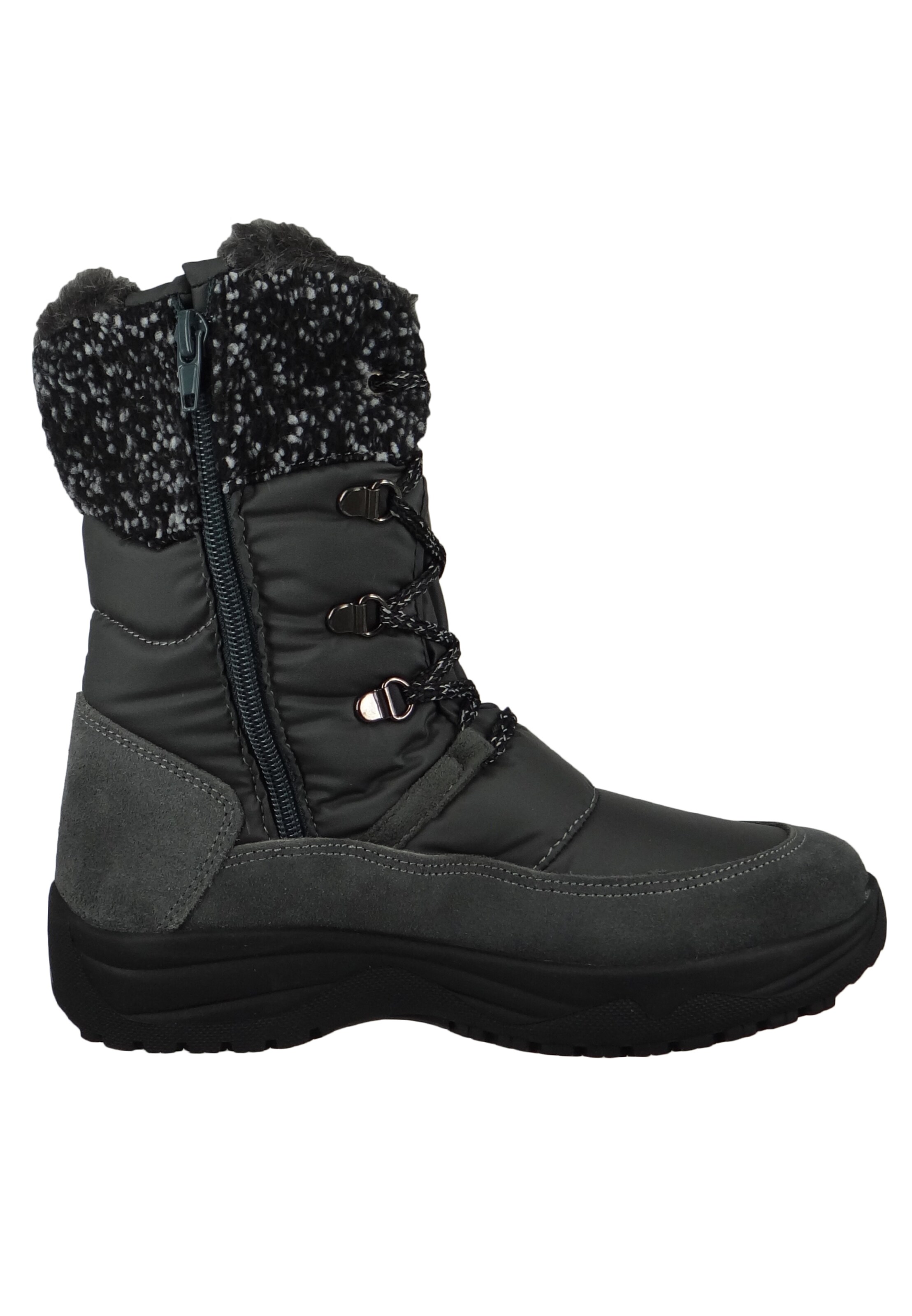 Lackner - Botas de neve 'Erika' em preto: frente