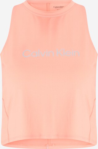 Calvin Klein Sport Sporttop in Orange: predná strana