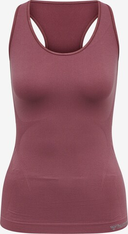 Hummel Sports Top 'Tif' in Red: front
