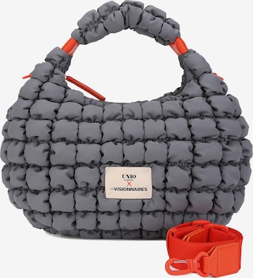 Les Visionnaires Crossbody Bag in Grey: front