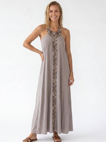 Abito estivo 'Natura Maxi Dress' di Shop Karey in grigio