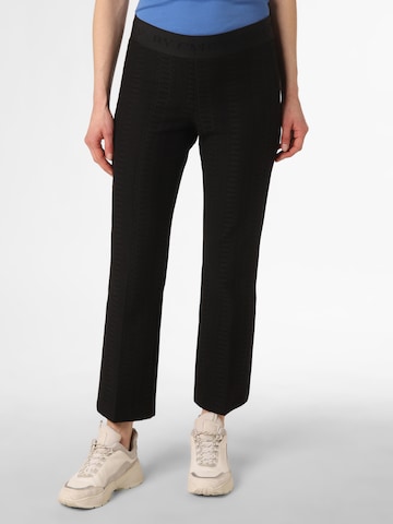 Regular Pantalon à plis 'Ranee' Cambio en noir : devant